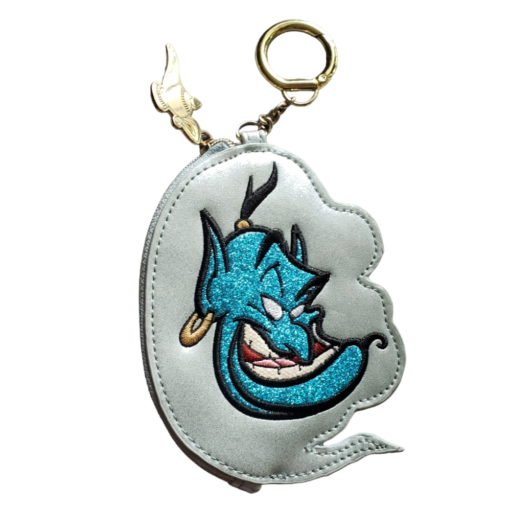 Disney Danielle Nicole coin purse blue genie from Aladin